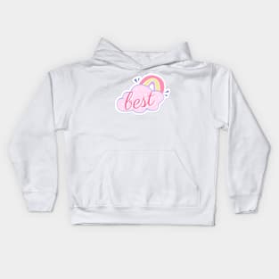 Best word cute design Kids Hoodie